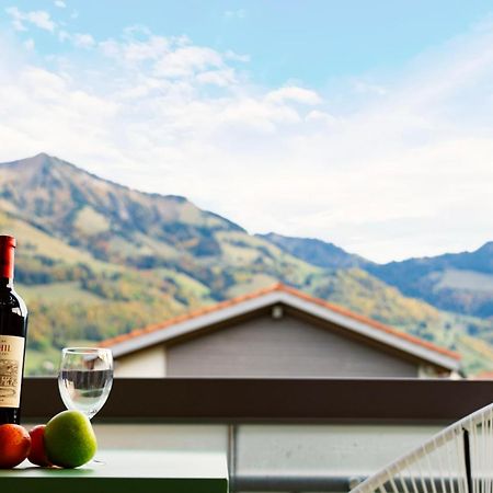 Gruyere Alpes Appartement 3 Chambres Bbq Parking Neirivue Eksteriør billede
